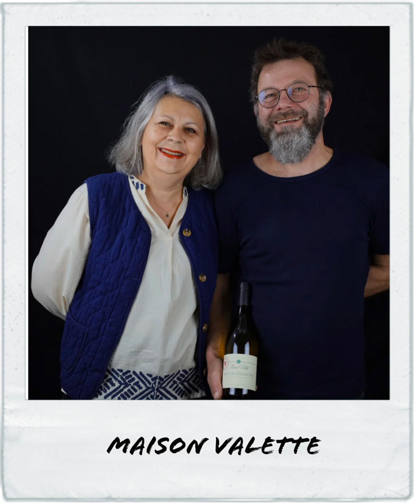 Philippe et cécilel Valette, vigneronns du domaine Maison Valette