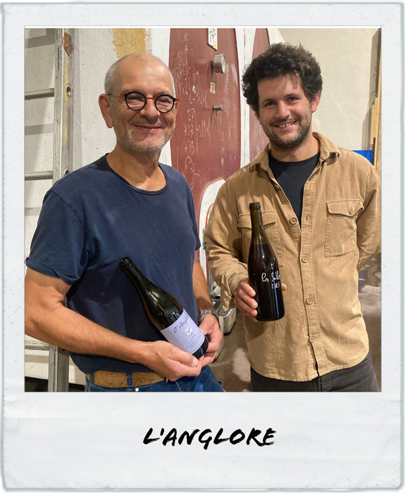 Eric et Thibault Pfifferling, vignerons du domaine L'Anglore, vin nature