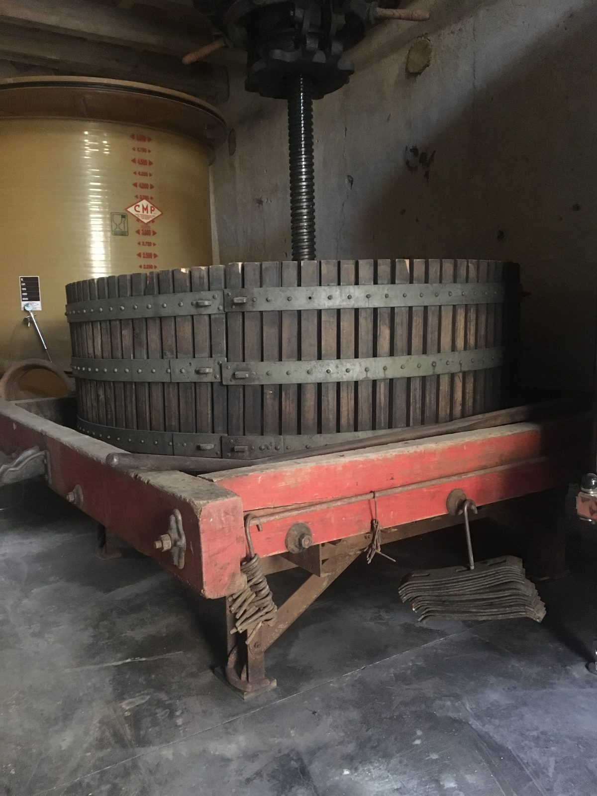 Le pressoir bourguignon manuel des Frères Soulier