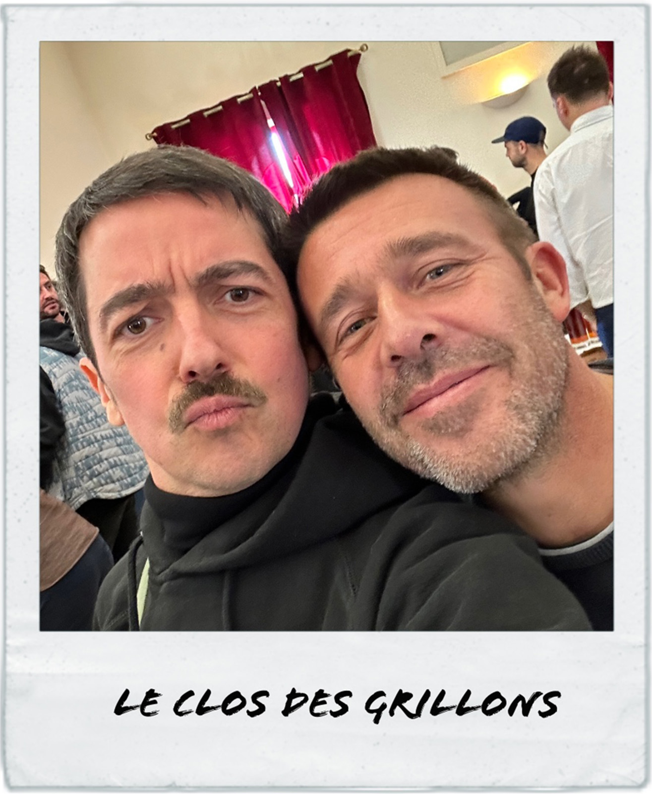 Nicolas Demarty de Maison Wino avec Nicolas Renaud, vigneron du Clos des Grillons