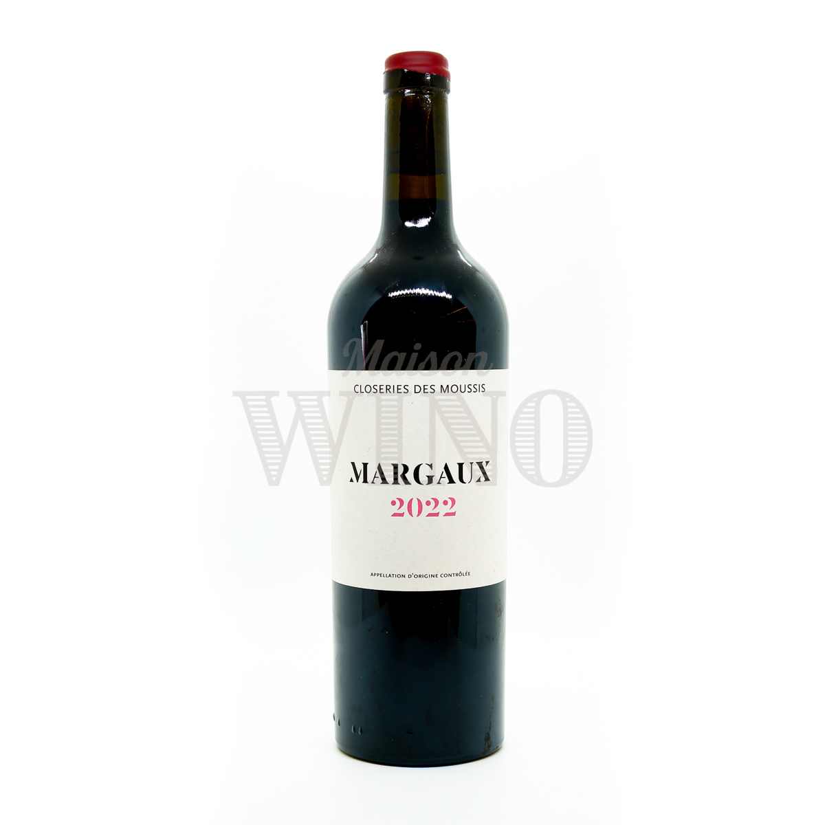 Bouteille Margaux rouge 2022 — Closeries des Moussis — Bordeaux Rouge