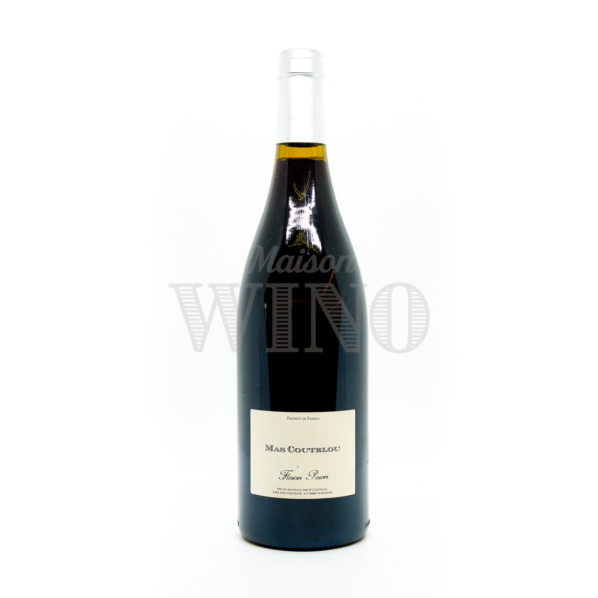 Bouteille Flower Power rouge 2021 — Coutelou — Languedoc - Roussillon Rouge