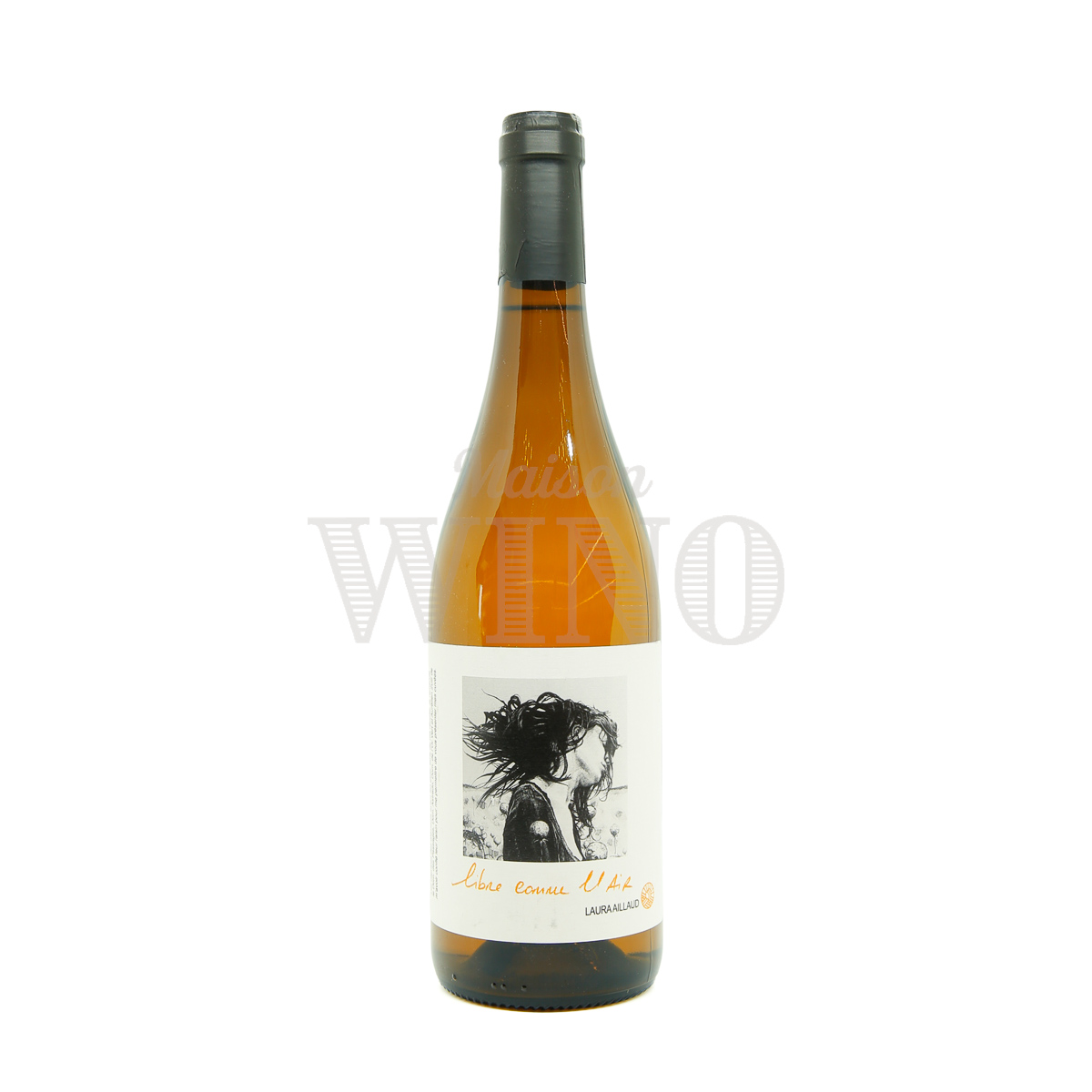 Bouteille Libre comme l’Air blanc 2024 — Laura Aillaud — Provence Blanc