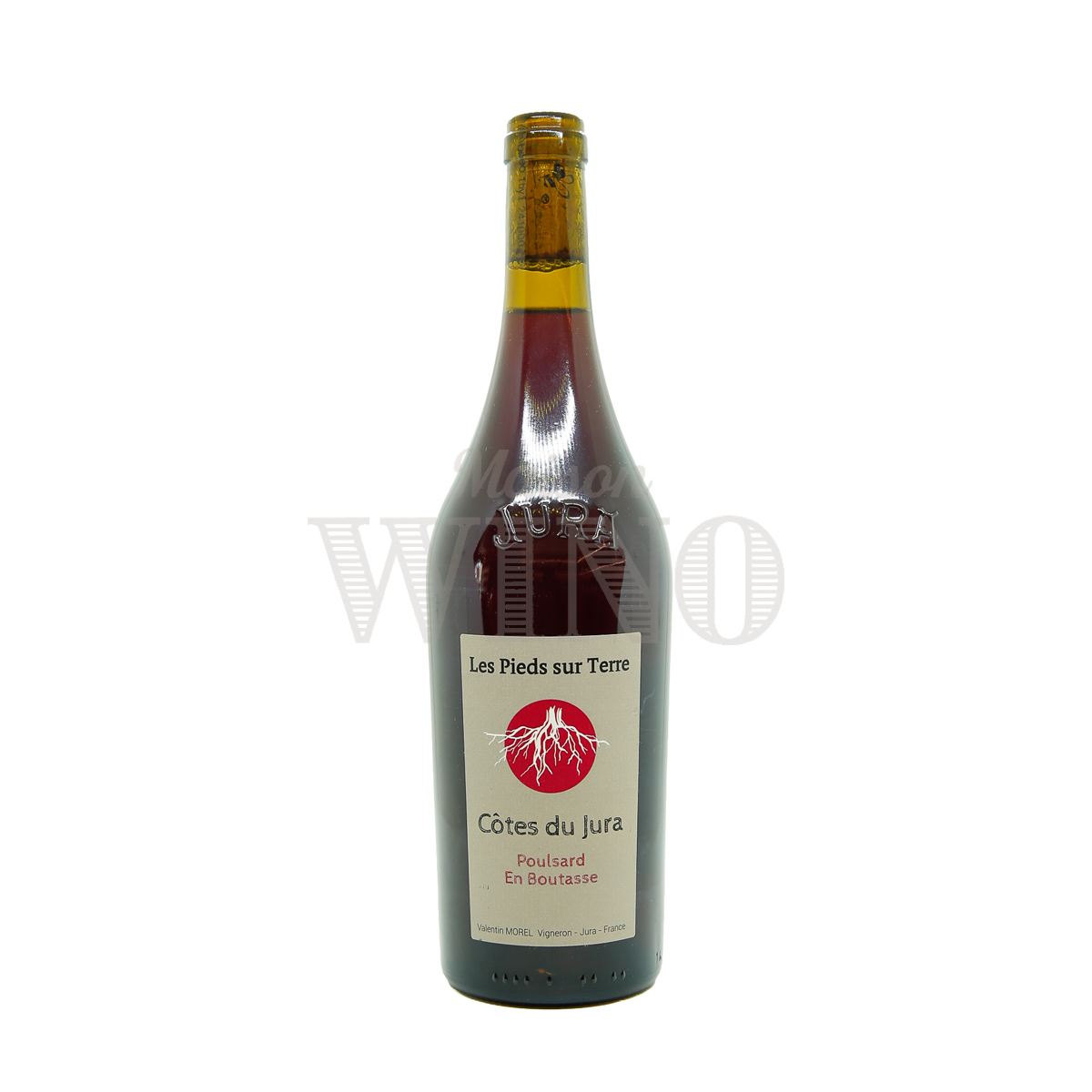 Bouteille Poulsard En Boutasse rouge 2023 — Les Pieds sur Terre - Morel — Jura Rouge