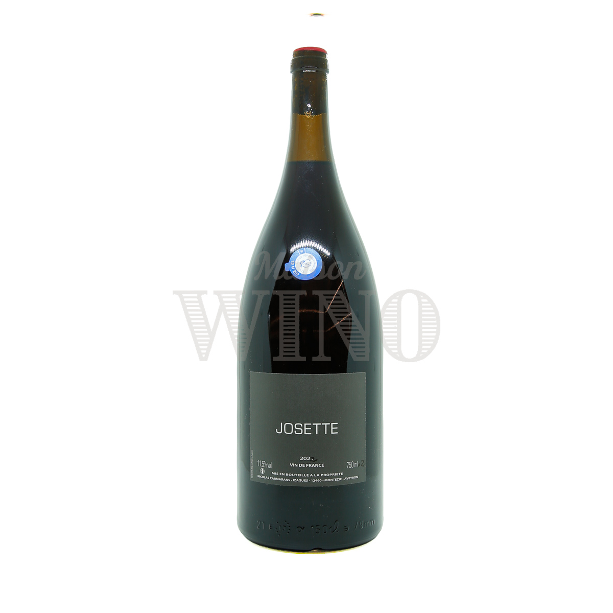 Bouteille Josette Magnum rouge 2022 — Nicolas Carmarans — Sud-Ouest Rouge