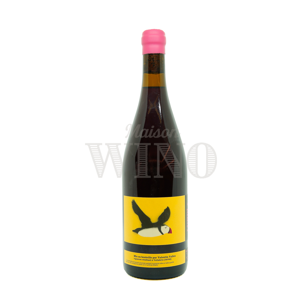 Bouteille Lundi + rouge 2021 — Valentin Valles — Rhône Rouge