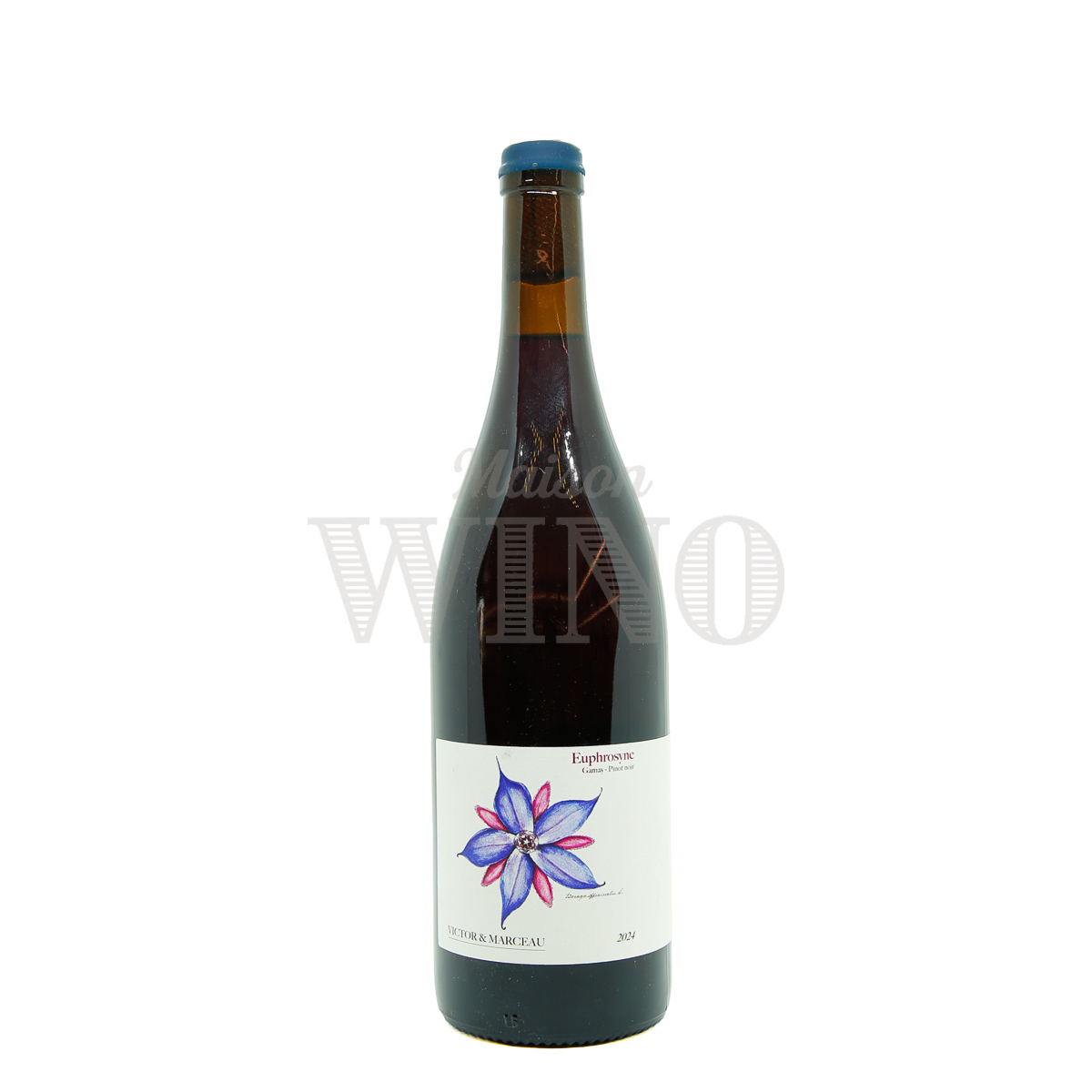 Bouteille Euphrosyne rouge 2024 — Victor & Marceau — Loire Rouge