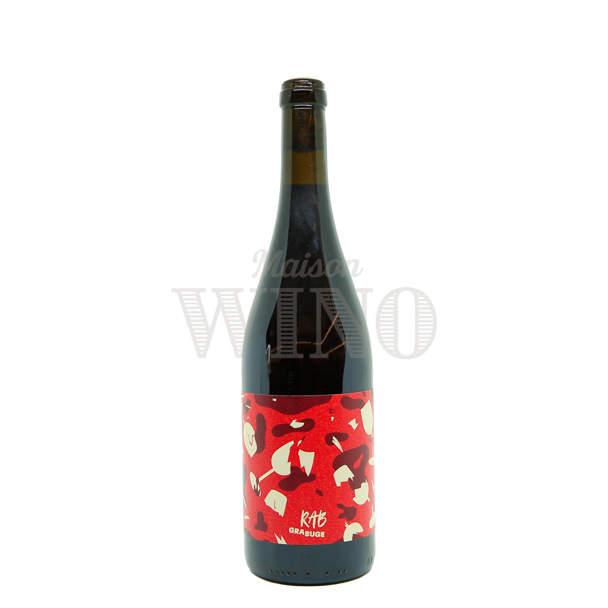 Bouteille Grabuge rouge 2024 — Vignoble du RAB — Loire Rouge